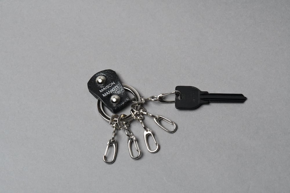 5 レザー Five KEY RING 真鍮キーリング_ | MAISON