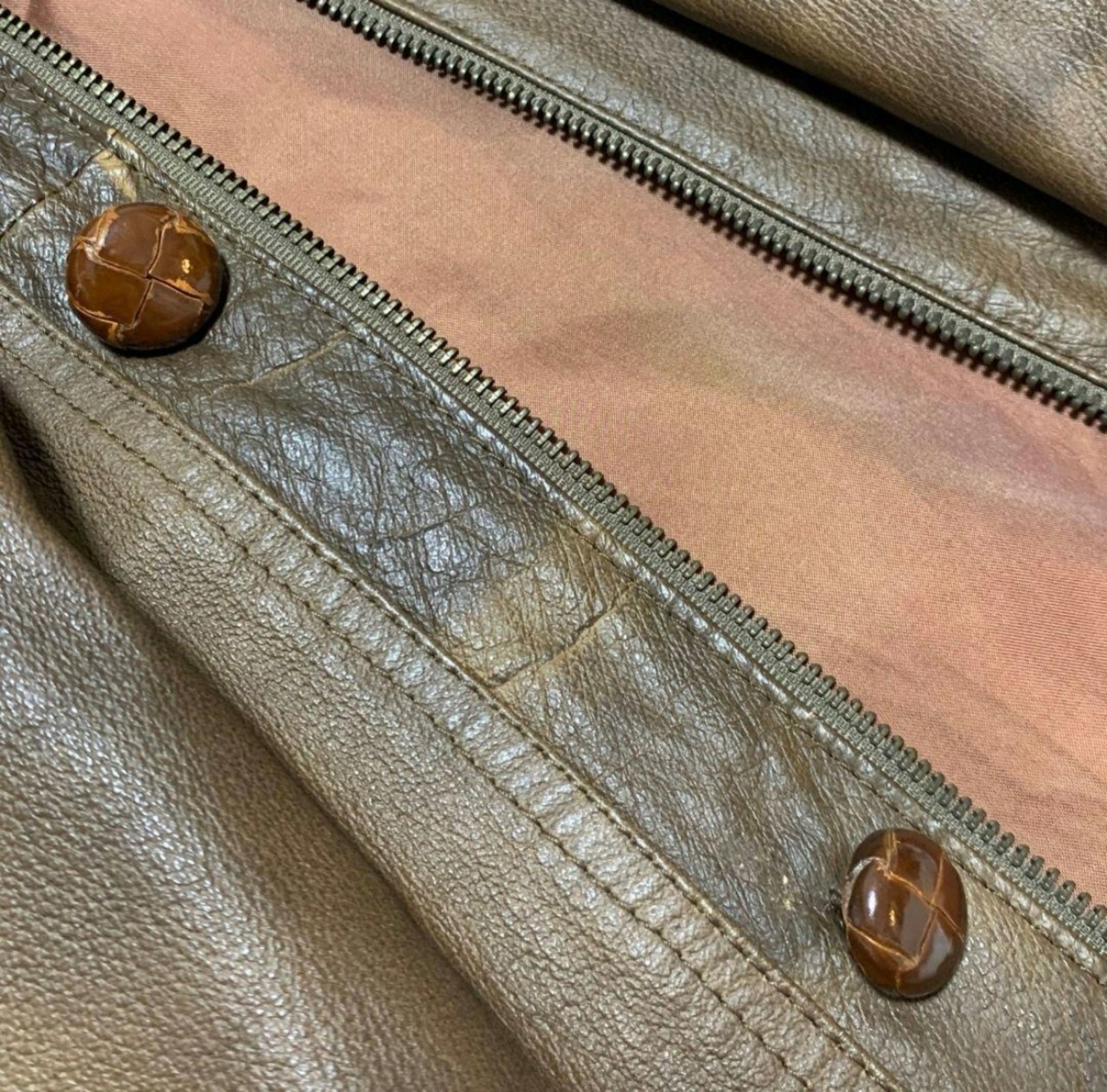 ヴィンテージ 80s 90s オールドレザージャケット ビスコース 菅田将暉  