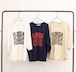 【LE MELANGE 】FLORIDA6分袖ロゴTシャツ