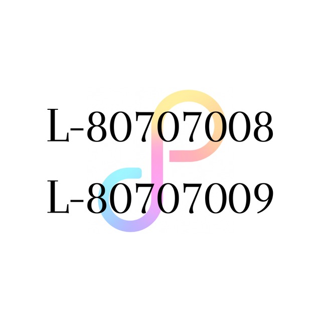 L-80707008/L-80707009