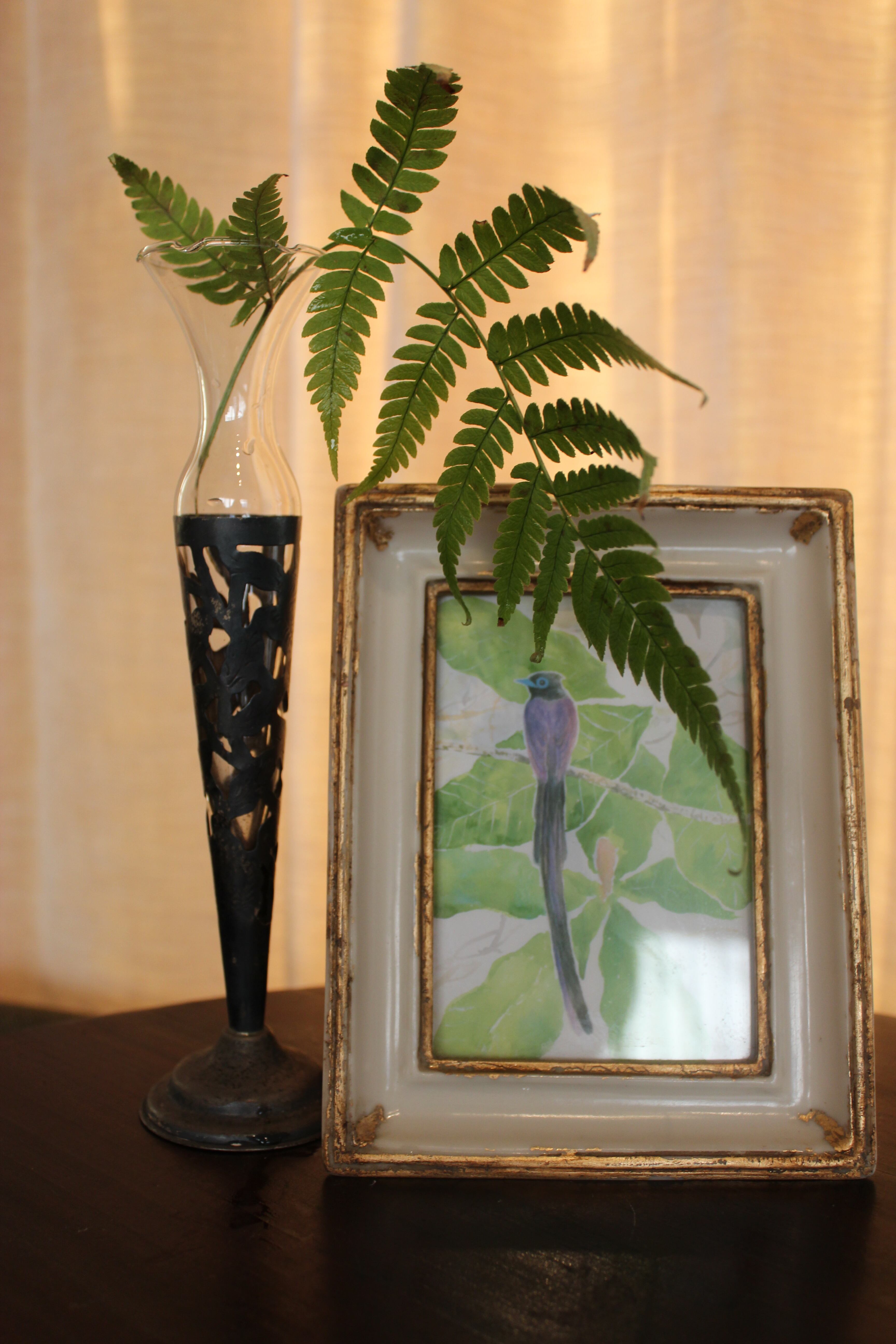 ガラス&silver 一輪挿し / アンティーク | antiques.nao