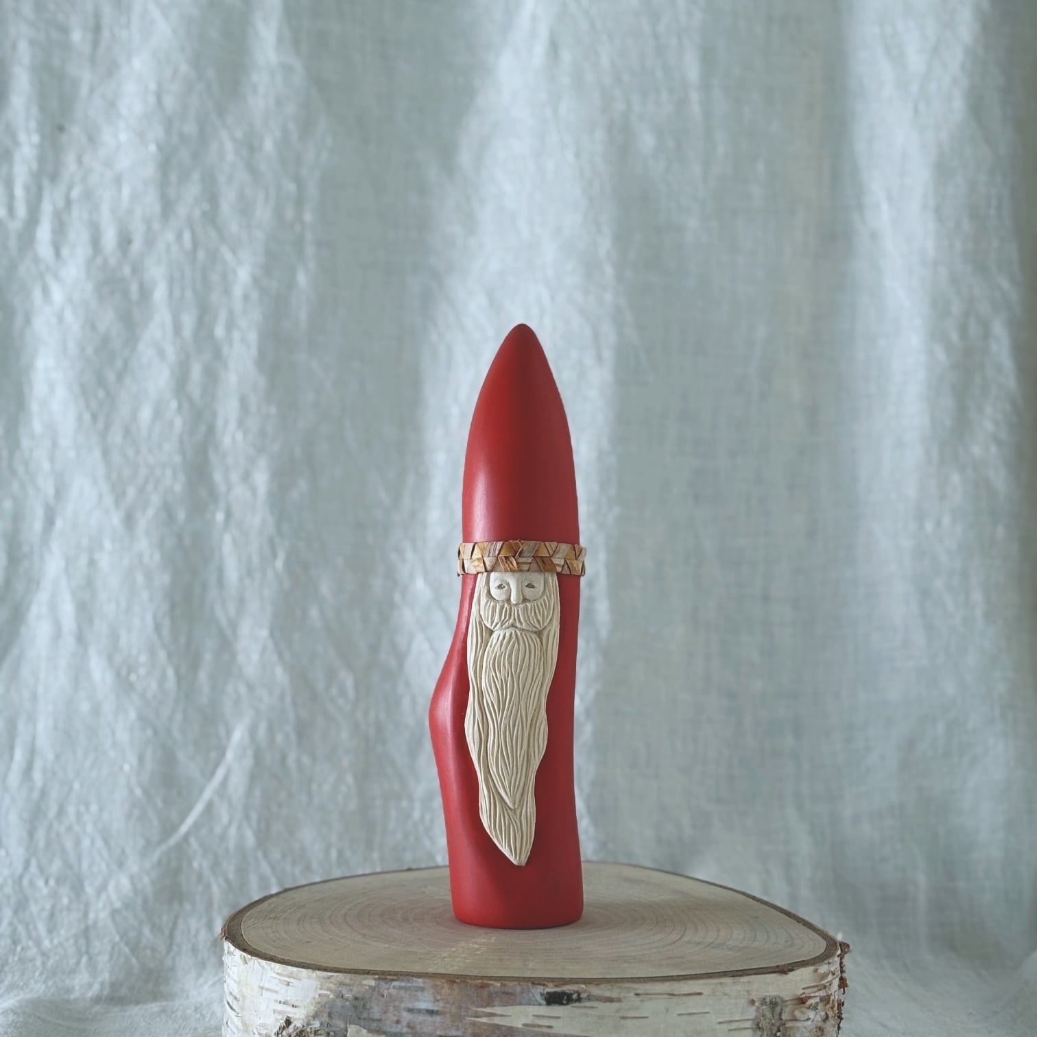 #002 SHIRAKABA SANTA red