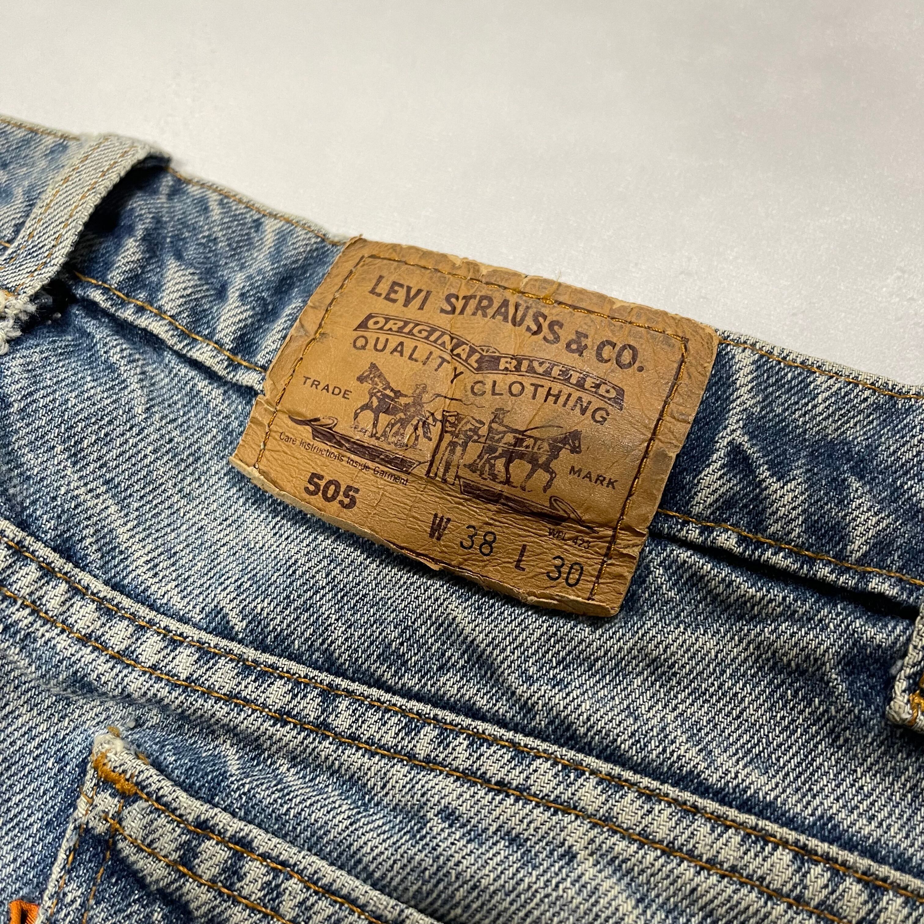 90's USA製 Levi's リーバイス 505 オレンジタブ W38L30 | 古着屋DIGDIG