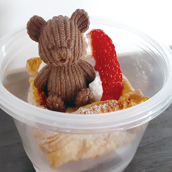 クマのミニカップケーキ | Sweets Shop Mike