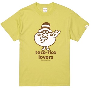 タコラッタTシャツ(ライトイエロー)