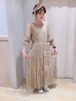 2019　新作　ワンピース　ロング丈　ゆったり　きれいめ　通勤　秋冬 レディース
