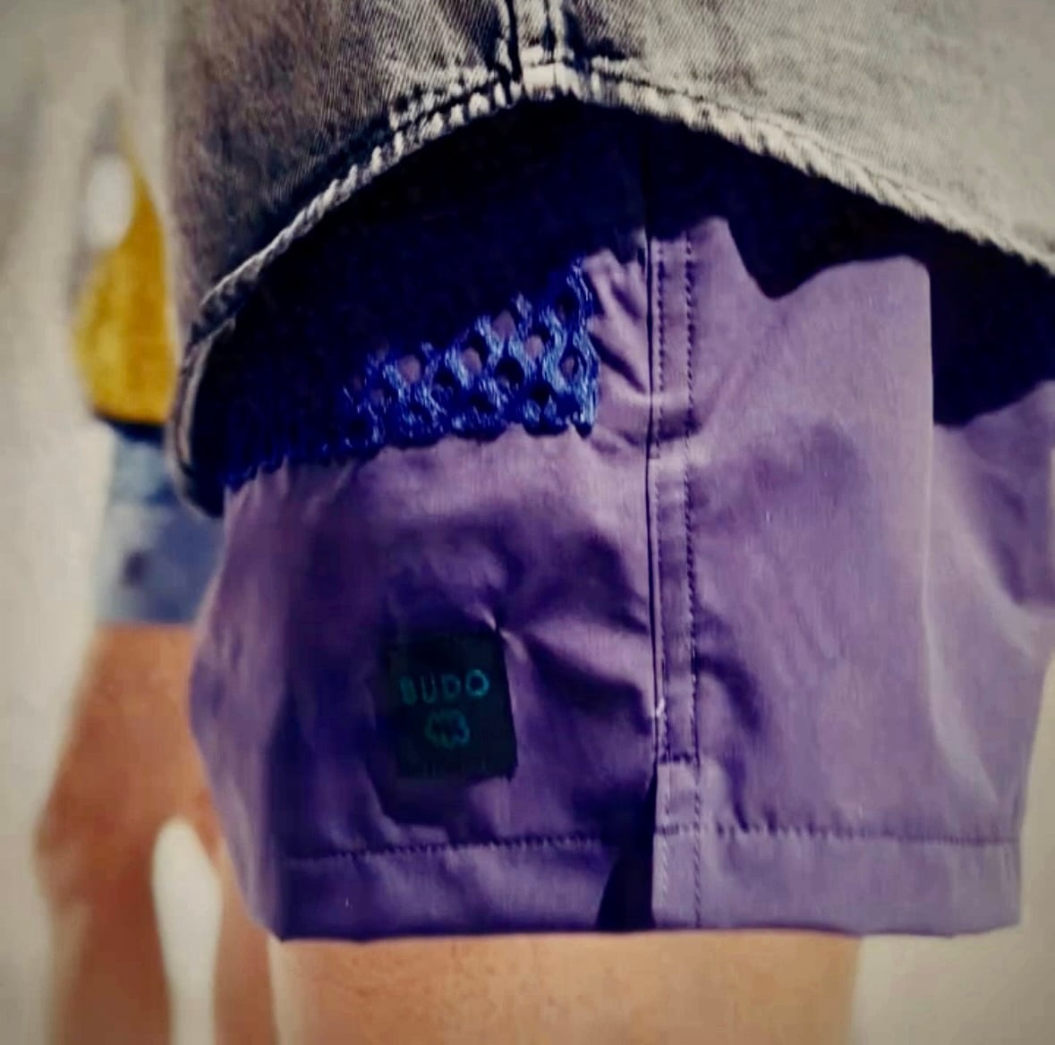 AIR GRID- MESH SHORTS> :purple | BUDO(ブドー)|日本のランニング