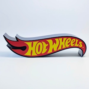 ⚡️アメリカンなムードにしたい方は◎⚡️【 Hot Wheels ( ホットウィール ) 】HOT WHEELS LOGO LIGHT / ロゴライト / ムードランプ〚アメリカン雑貨 アメトイ〛