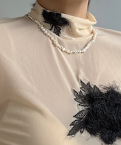 リップルバロックネックレス/025002