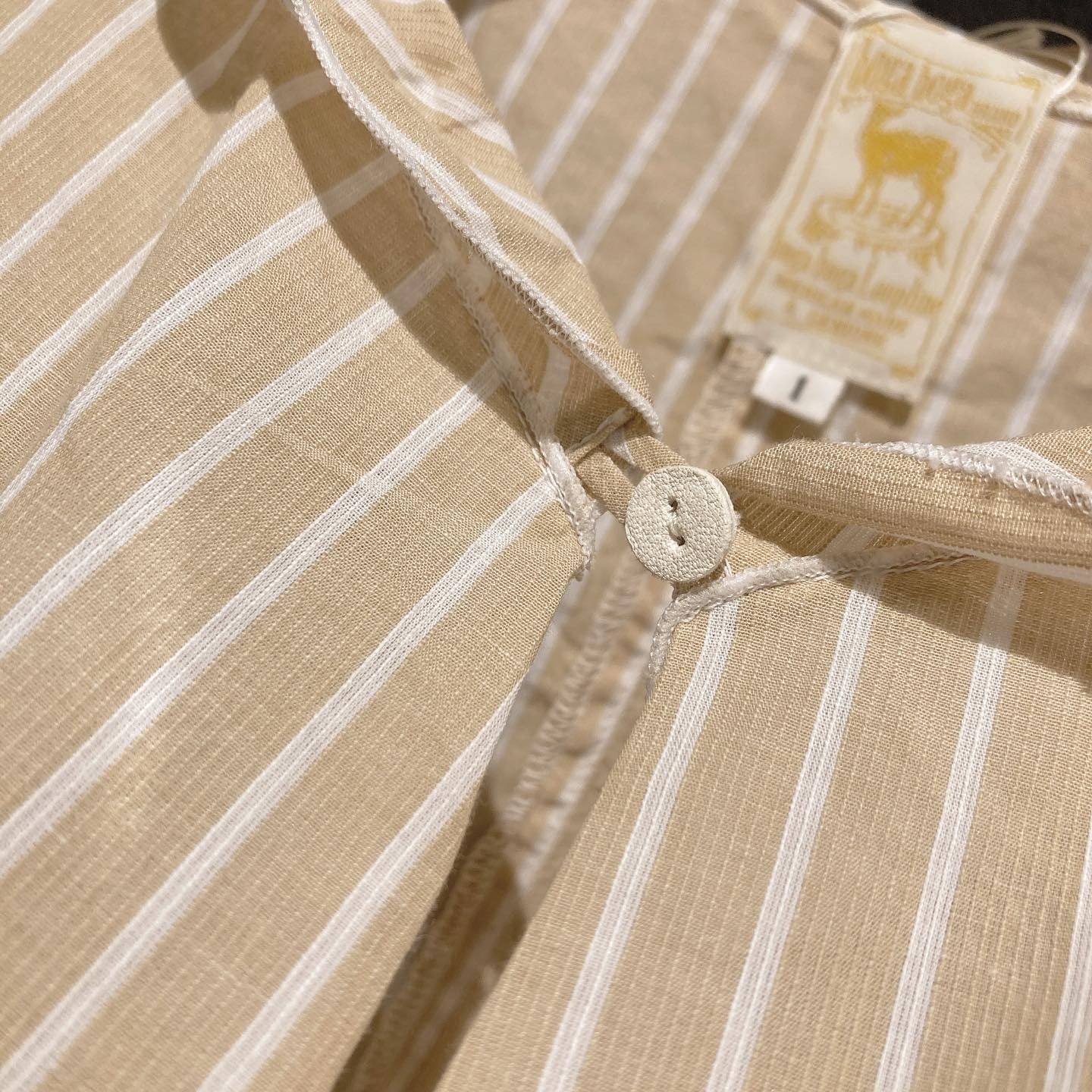 SAN DIEGO LONG(サンディエゴ ロング) 綿麻コードレーン ベージュ