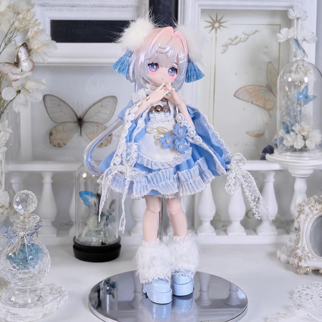 ブラインドドール アウトフィット ドール服 ドレス レース 1/12 1/8 ブラインドドール アウトフィット ドール服 ドレス レース 1/12 1/8