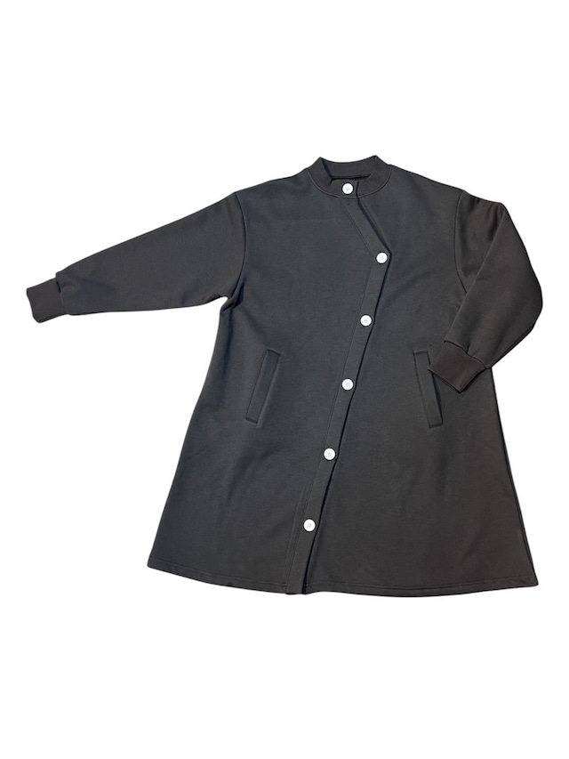 アシメントリーボタンコート/No.1252037