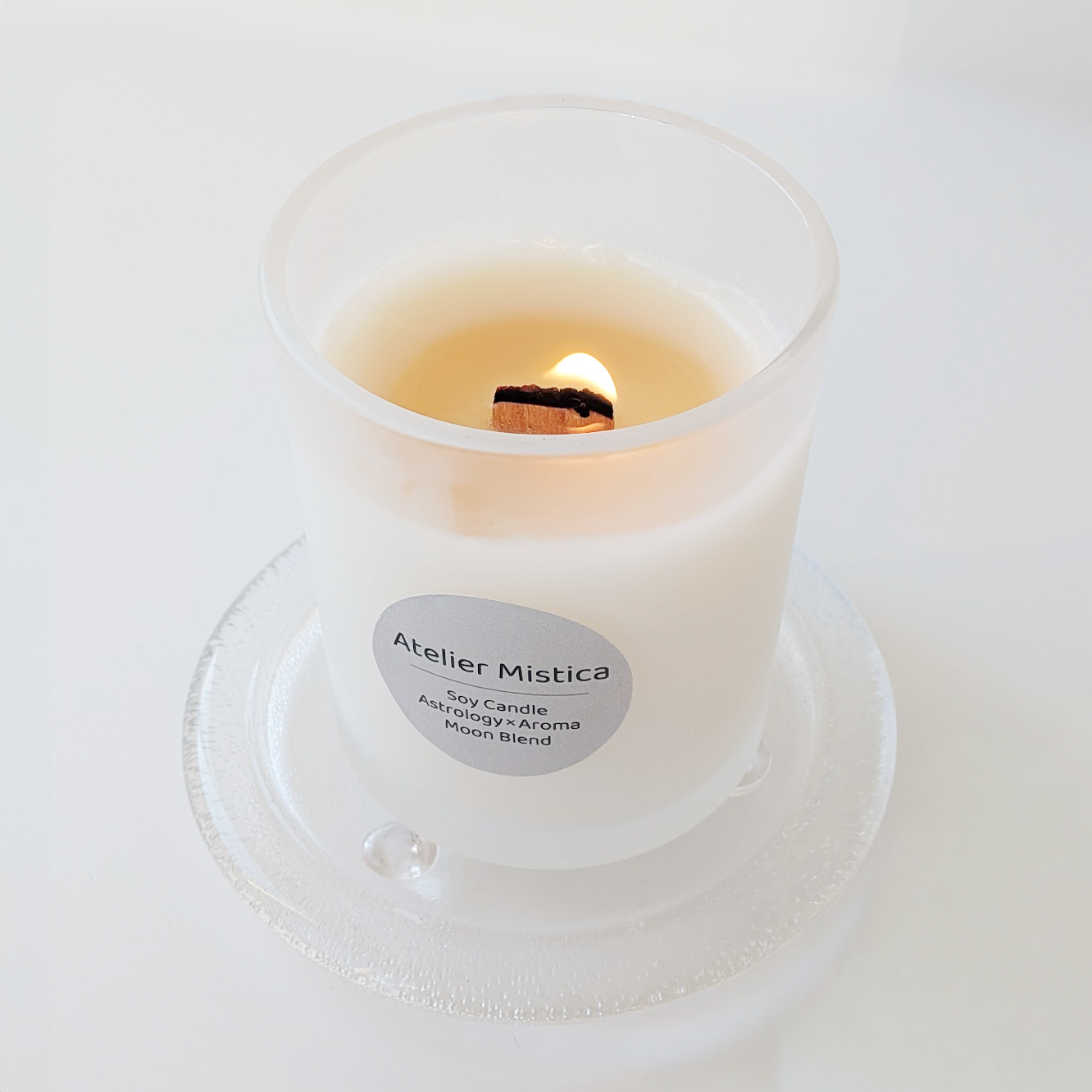 【星の香り/金星】Atelier Mistica Soy Candle Astrology × Aroma (Venus Blend)内省のための灯り/ギフトにもおすすめ/手作りソイキャンドル