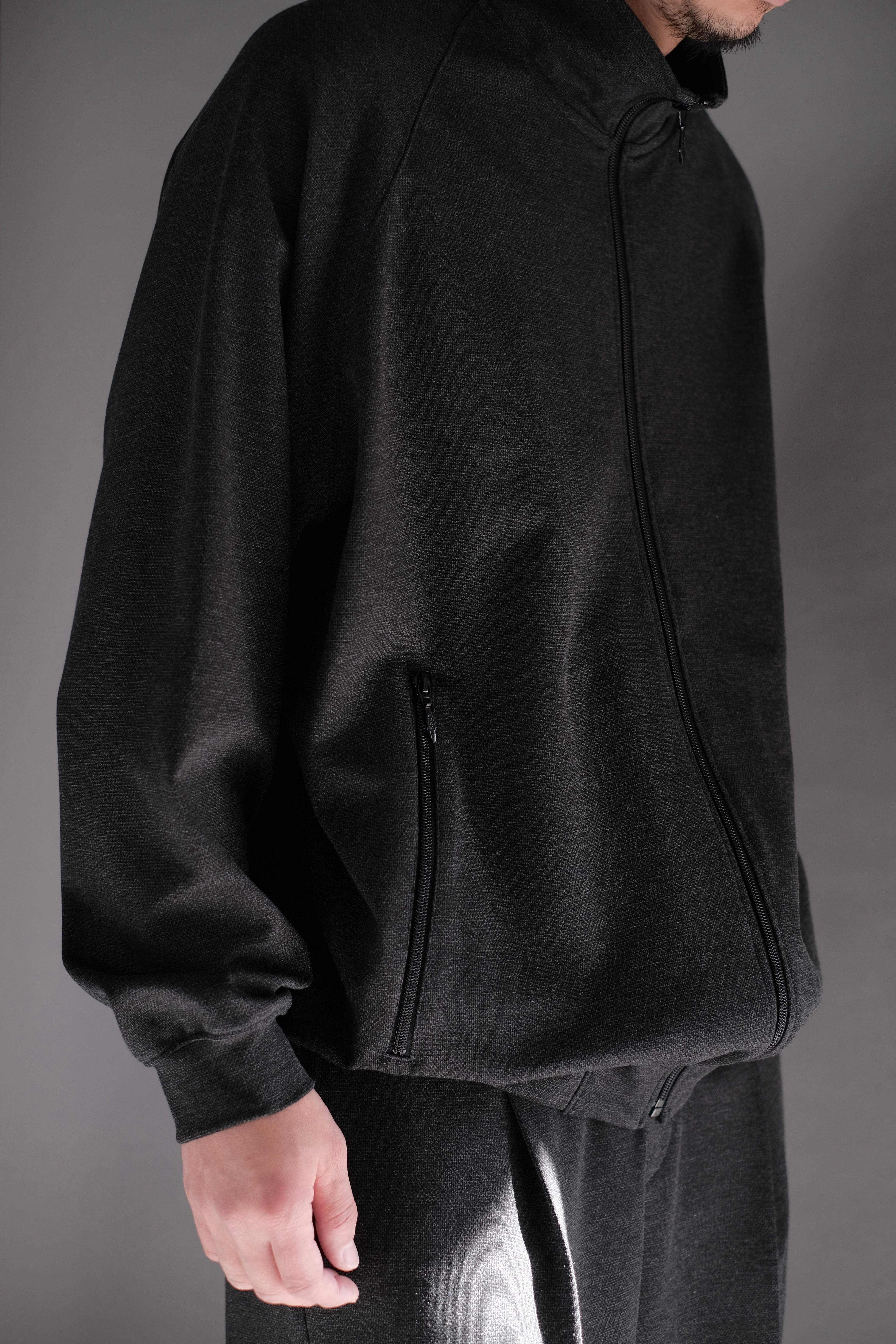 Graphpaper / SIDOGRAS Melange Ponte Track Blouson | LIVING