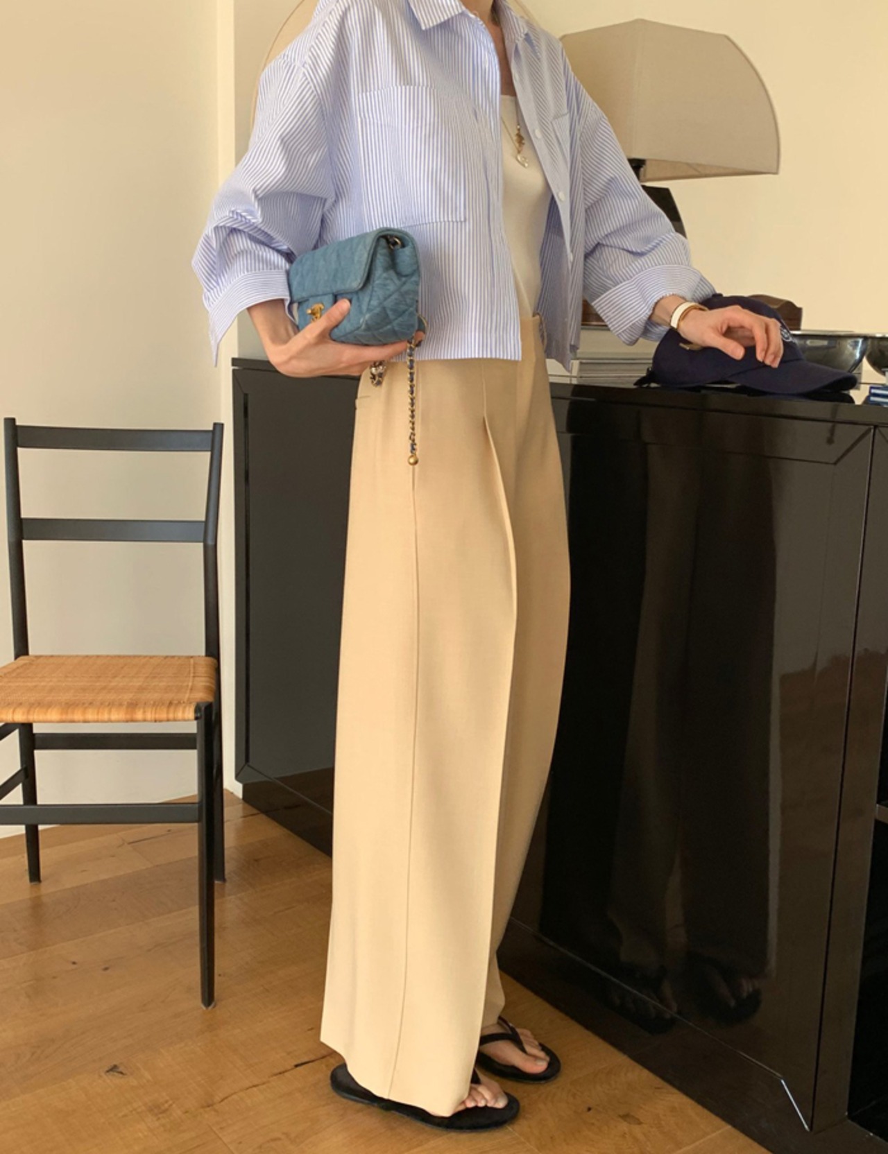 【新作5％OFF・3日間】Spring Simple Slacks_2colors