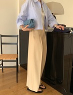 【新作5％OFF・3日間】Spring Simple Slacks_2colors