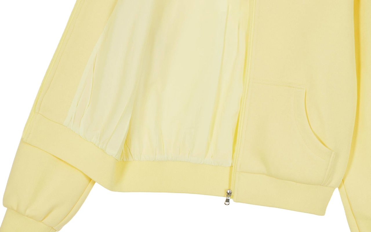 GOXO ゴーエックスオー フォーリングインゴルフモダンフィットフードジップアップ イエロー