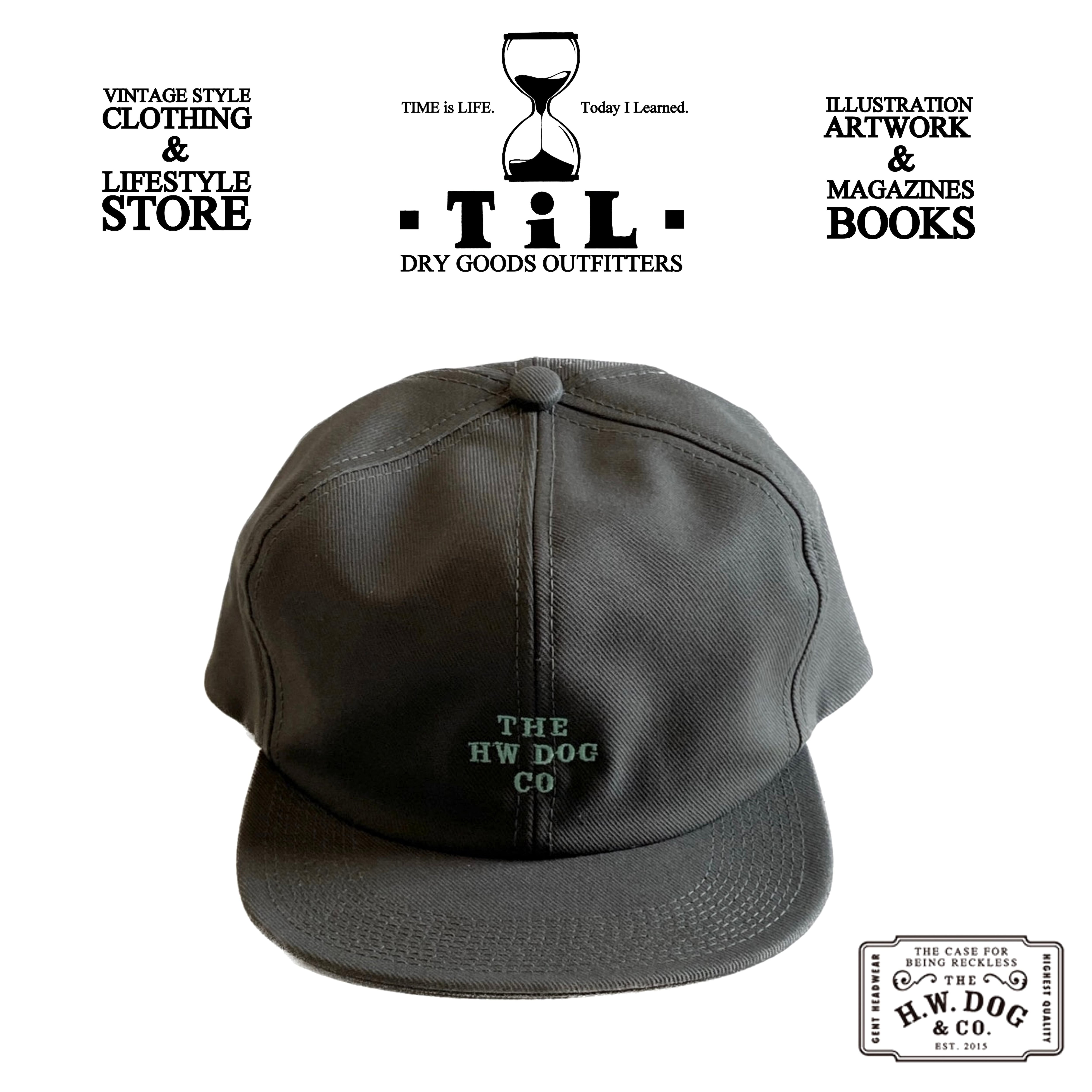 THE H.W.DOG&CO FIELD CAP D-00787 GRAY | TiL (ティル）