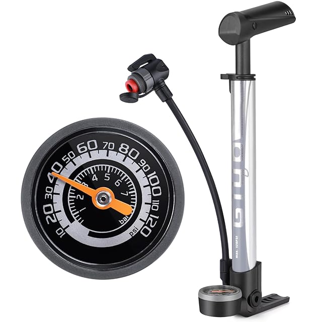 CYCPLUS 自転車 空気入れ 携帯 電動ポンプ 自転車 携帯ポンプ 小型携帯