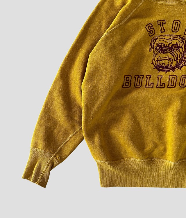 Vintage 60s Print Raglan Sweat