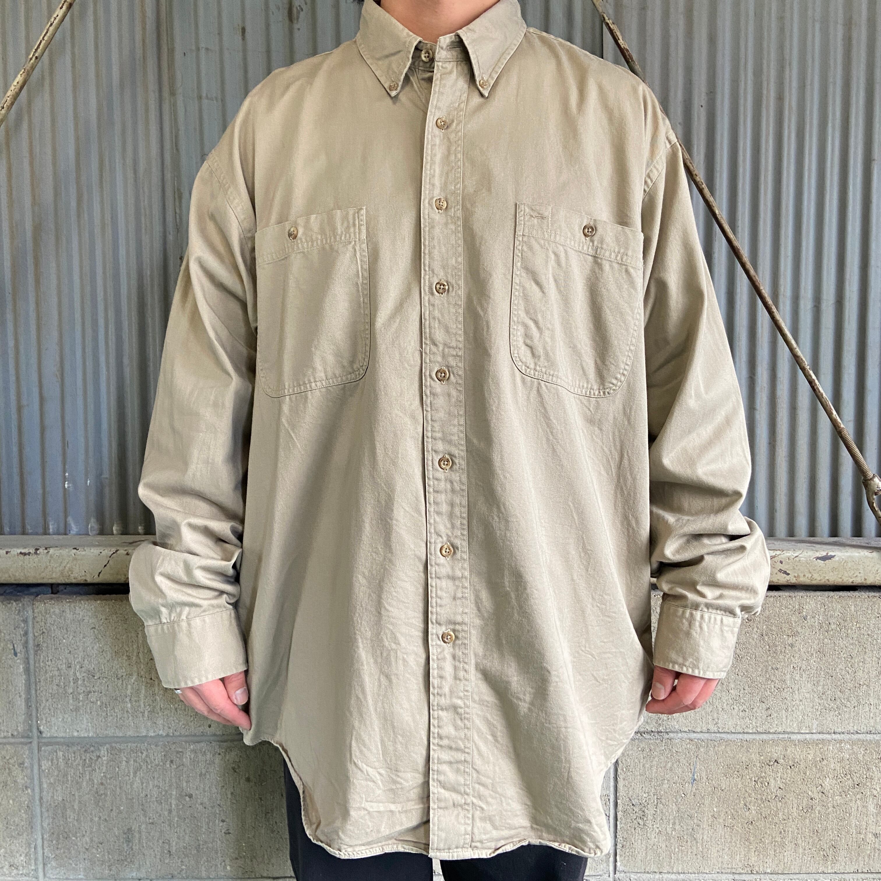 ビッグサイズ 90年代 OLD GAP オールドギャップ 無地 コットン 長袖