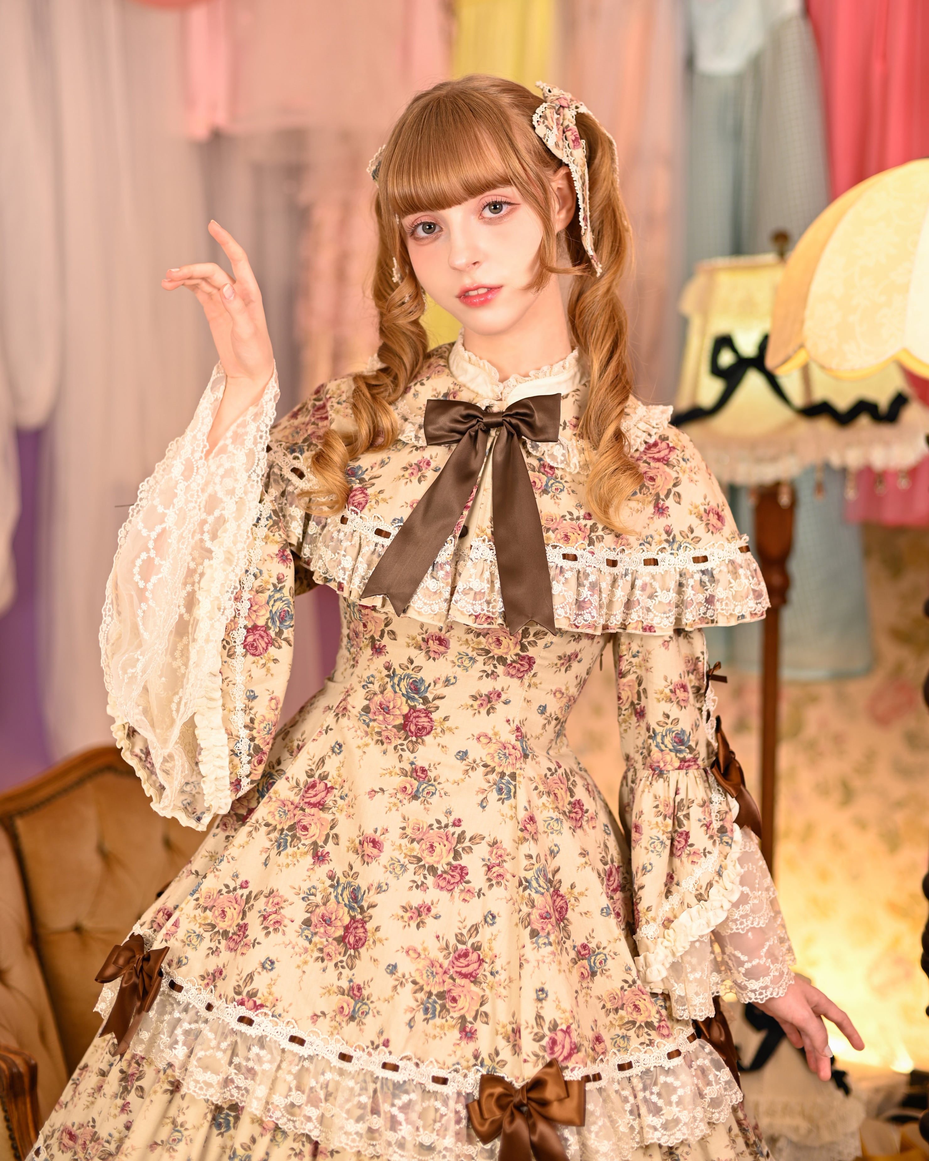 Fashion Show】フローレンス・ブーケ ケープ | HoshibakoWorks
