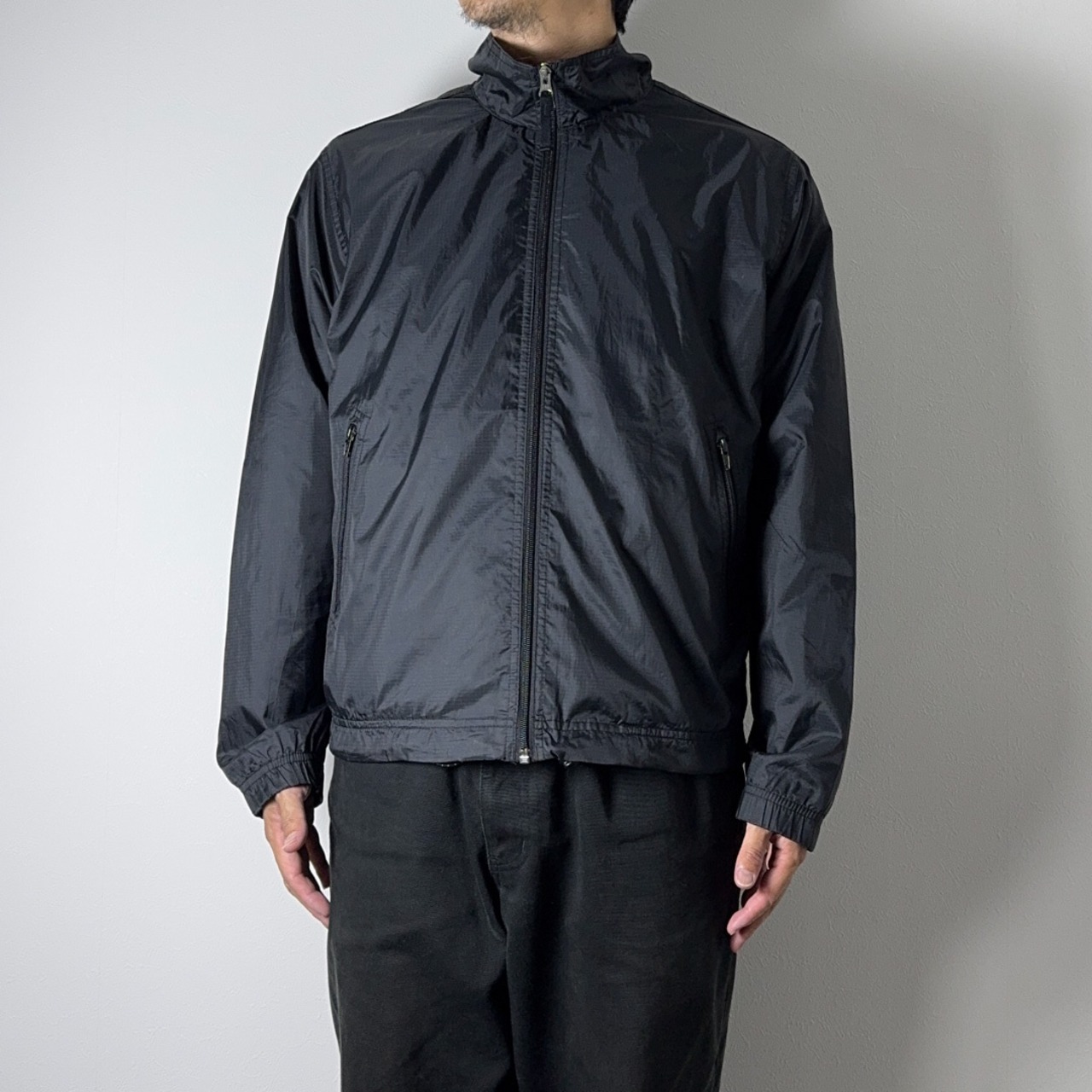00s OLD GAP nylon jacket BLACK XS 古着 - 17