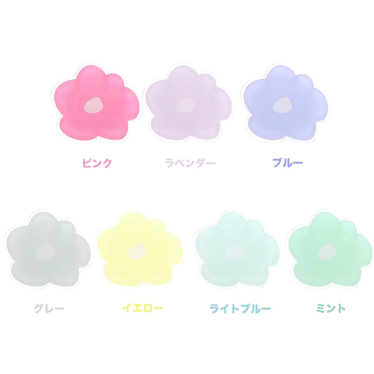 Pastel Flower Design Grip セレクトショップオンリーユー