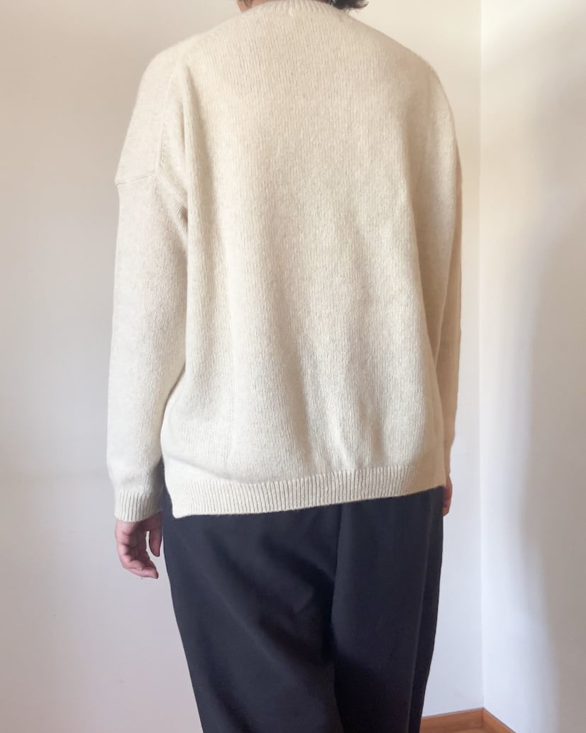 evam eva ウールフォックスプルオーバー wool fox pullover | evam eva