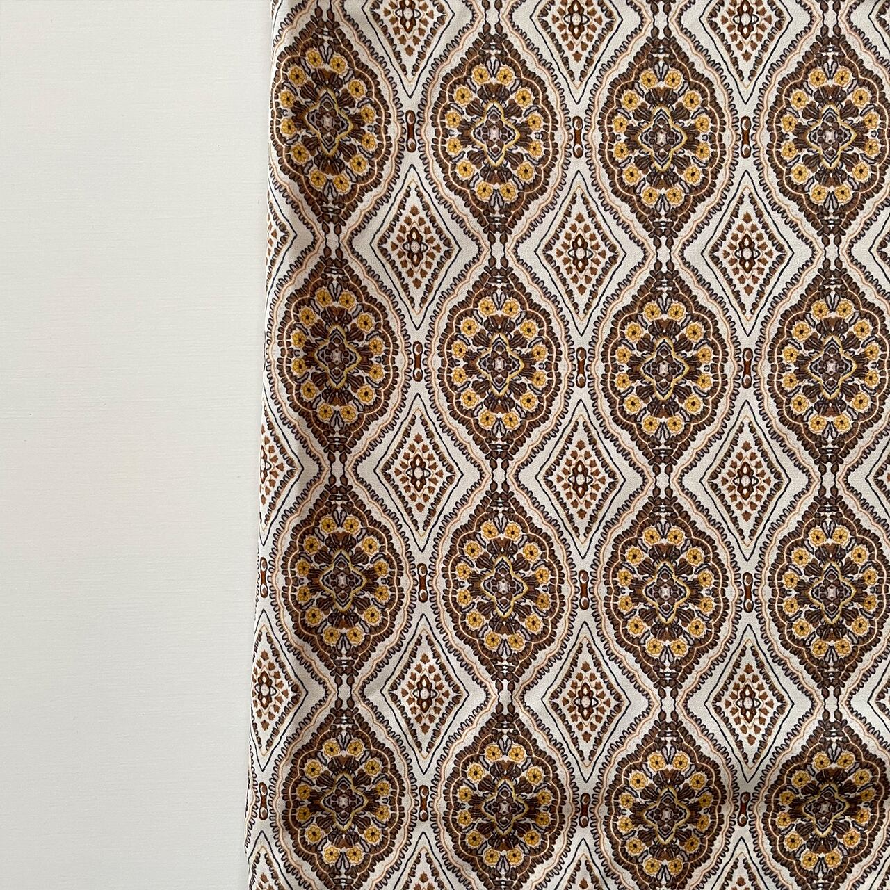 Printed relax pants (brown)
