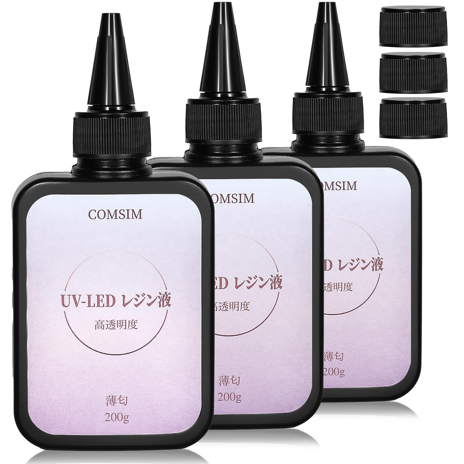 【人気】UVレジン液 600G UV/LED対応 大容量 詰替用 高い透明 急速硬化 ハードタイプ DIY手作り装飾 薄匂 低アレルギー性