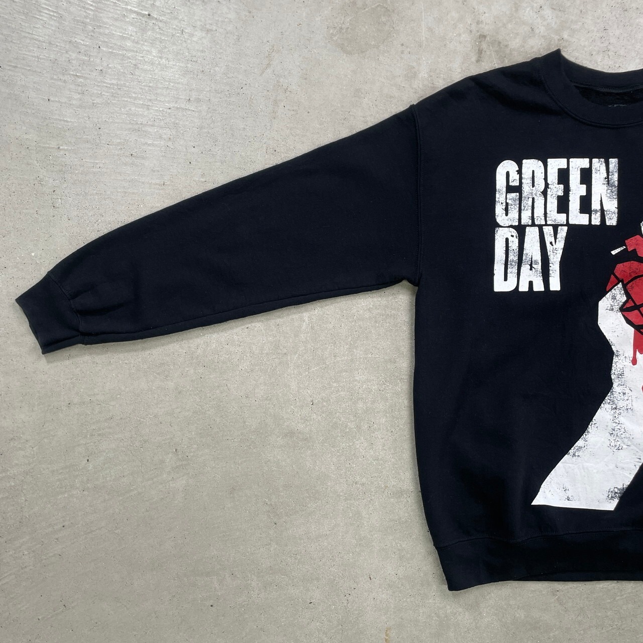 GREEN DAY グリーンデイ AMERICAN IDIOT バンド プリントスウェット 