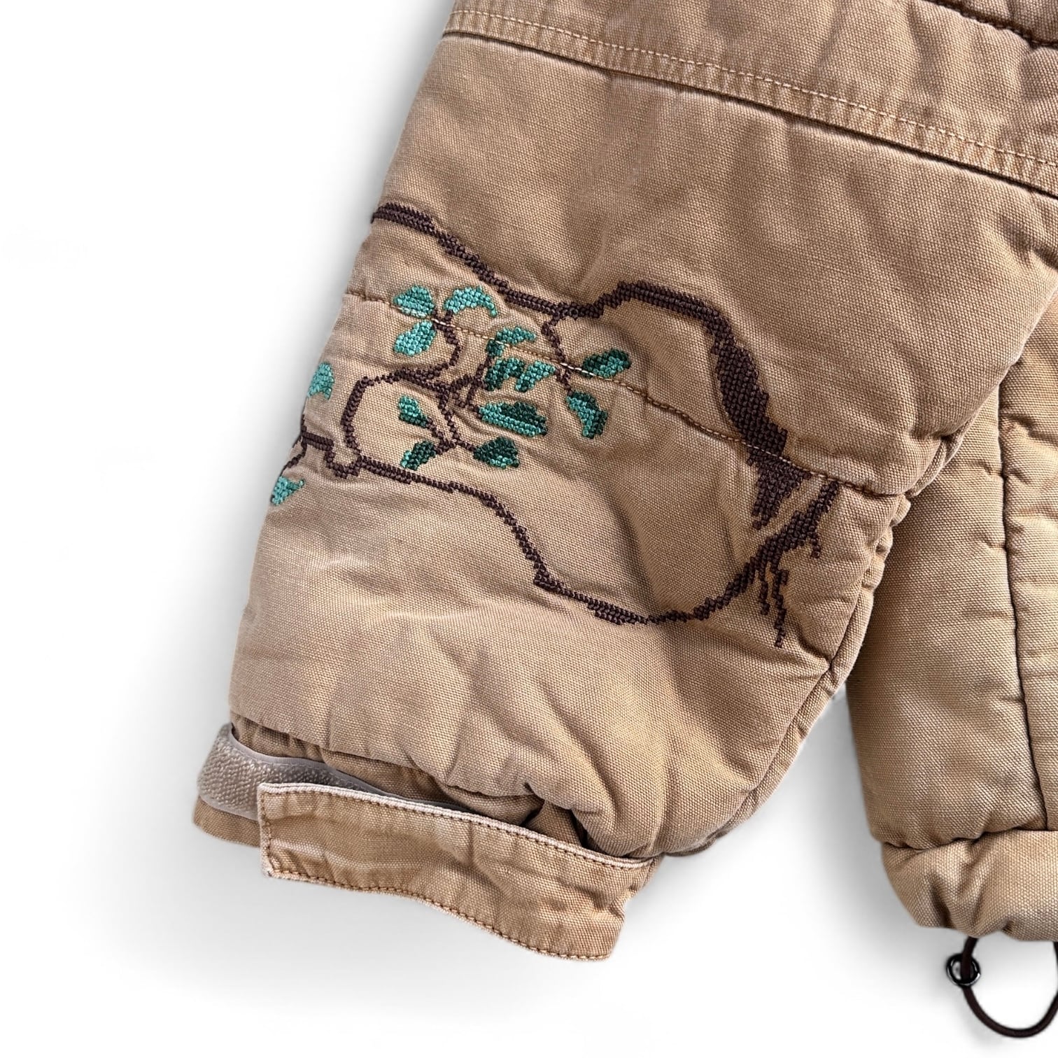 KHOKI  [VINTAGE EFFECT PUFFER JACKET]