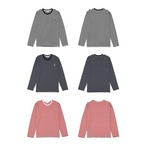 WDS (sail-boat) BORDER L/S T-SHIRT