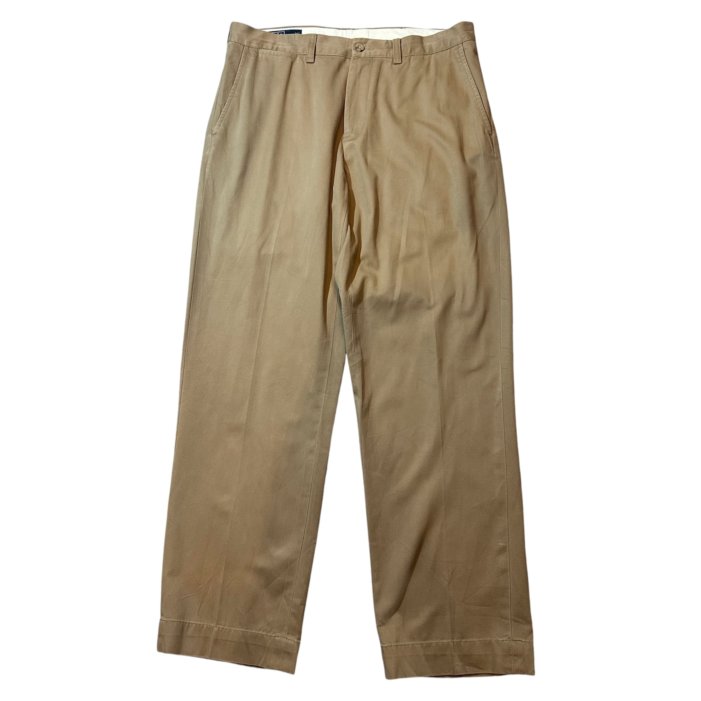 90s USA製 W34 Polo by Ralph Lauren チノパン F308】90s polo by Ralph Lauren chino pants w34 L30 / 90年代 ポロ