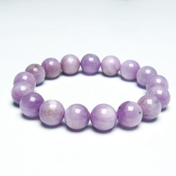 クンツァイト ブレスレット 11mm ミルキークンツァイト [M便 1/10] 111-19733