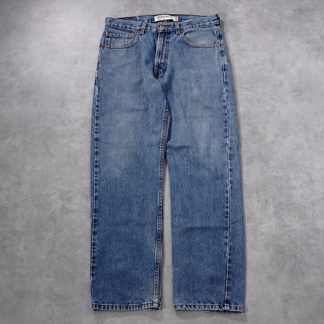 リーバイス505 Levis W31 ブルーデニム 青 00s 古着 17320