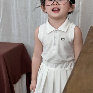 夏ハート刺しゅうpoloセット