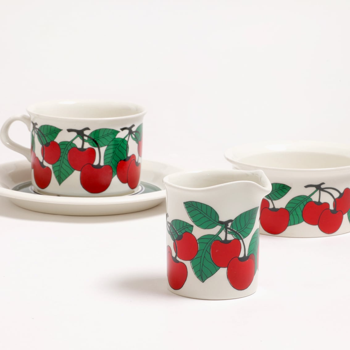 ARABIA アラビア Kirsikka キルシッカ シュガーボウル - 2 北欧