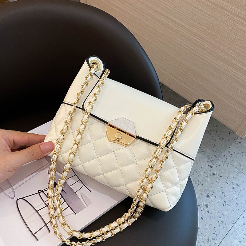 スモールバッグハンドバッグ2020新しいトレンドバージョンのワイルドロンバスチェーンメッセンジャーバッグINS夏のファッションショルダーバッグ Tiancai_Wing_Bag1121252