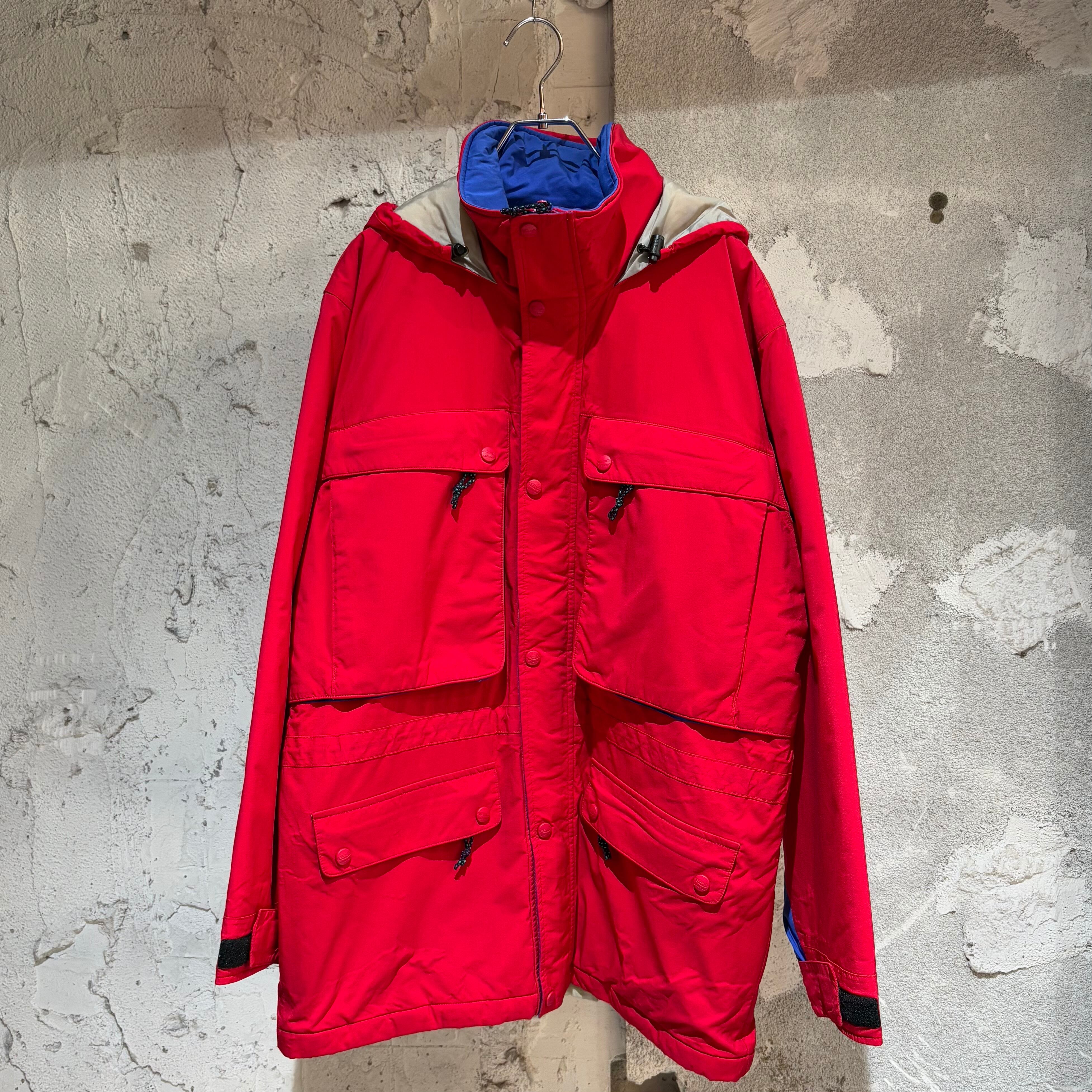 MARLBORO COUNTRY STORE / 90s Hooded Nylon Down Jacket サイズXXL