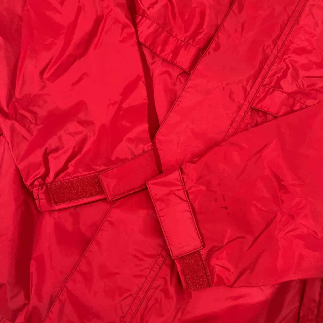 2WAY NIKE GOLF ナイキ ゴルフ 長袖&半袖 裏メッシュ ナイロンジャケット XS/レッド メンズ