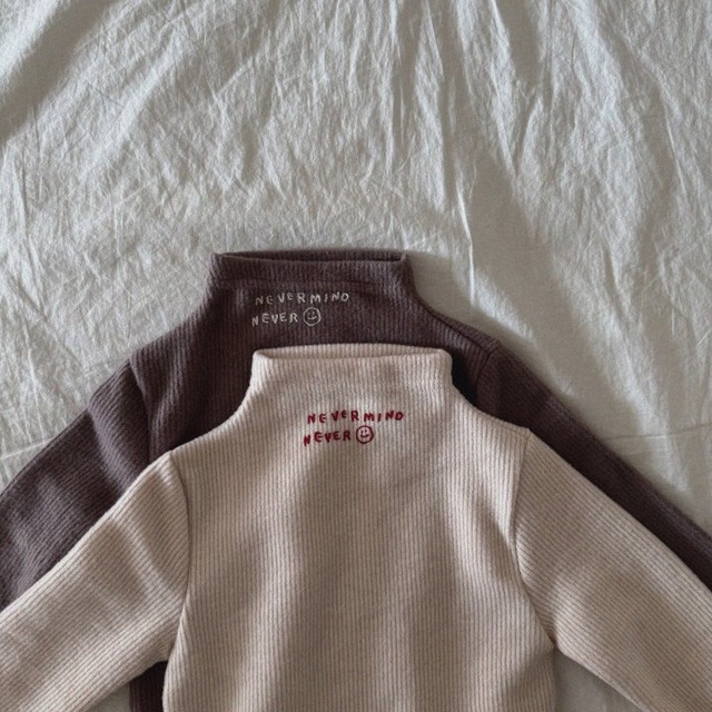 〚予約〛Milky half neck <kids>