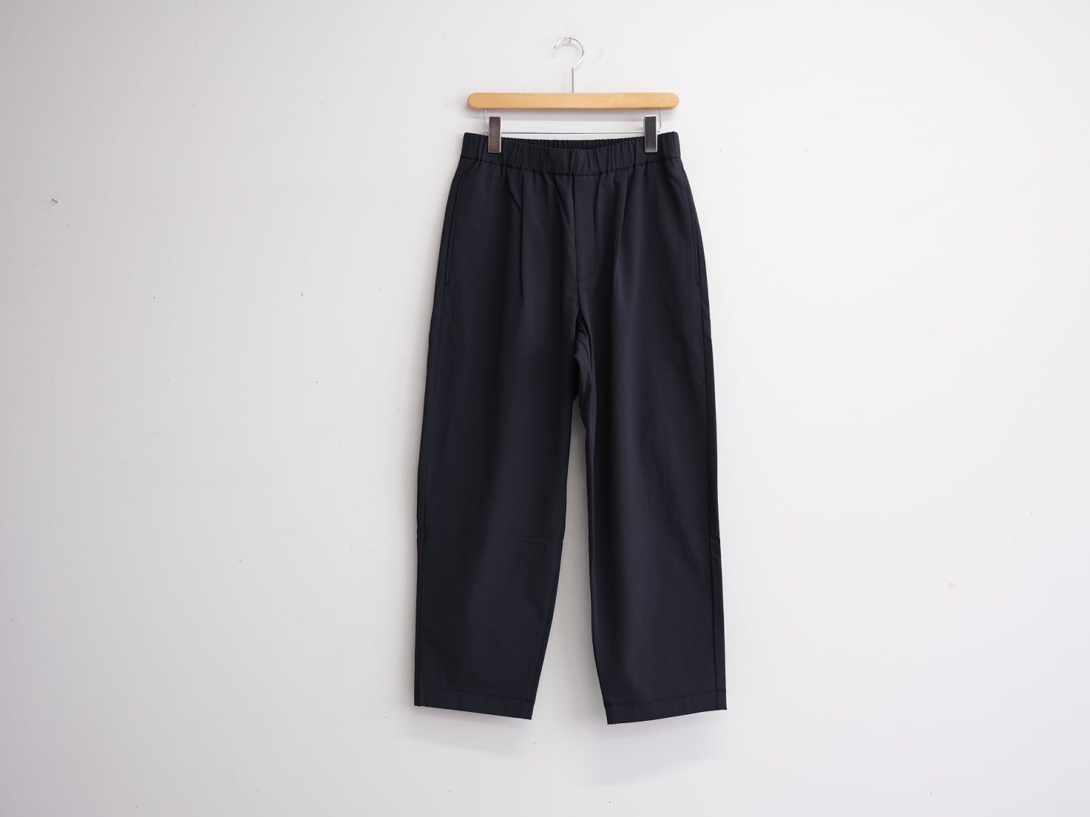 yotakochanページ YONCA” COMFORT TECH FLEECE WIDE PANTS BLACK” | Lapel online store
