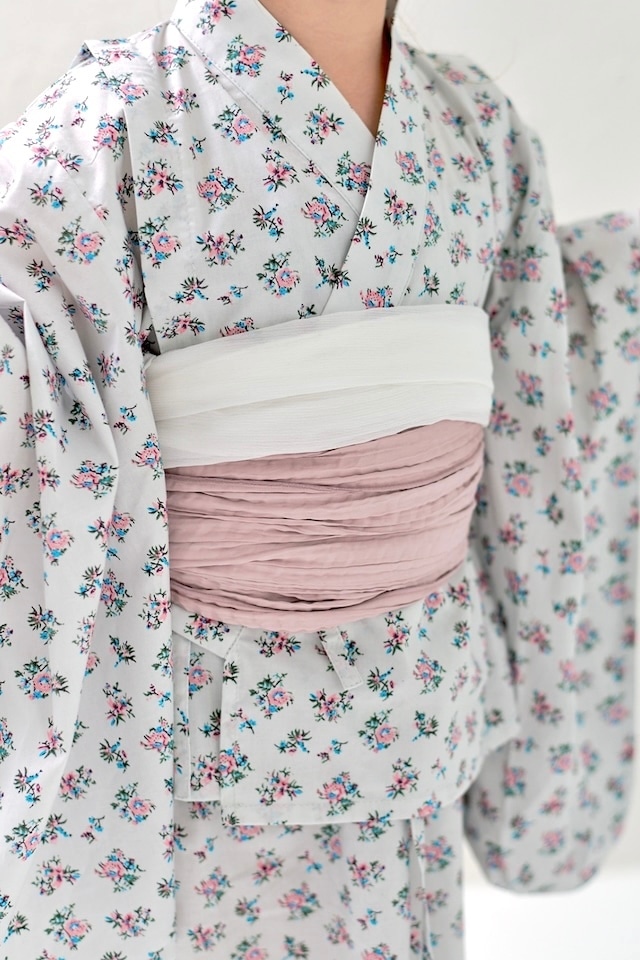 YUKATA long dress〈Light blue〉