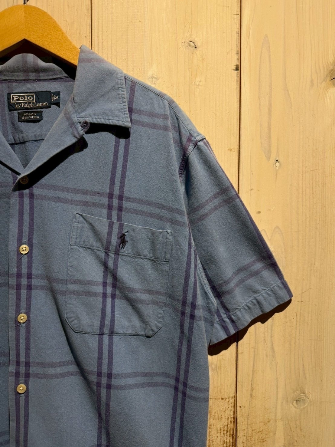 a.k.a.C.a.k.a vintage】“Polo by Ralph Lauren” “ADAMS” Vintage S/S