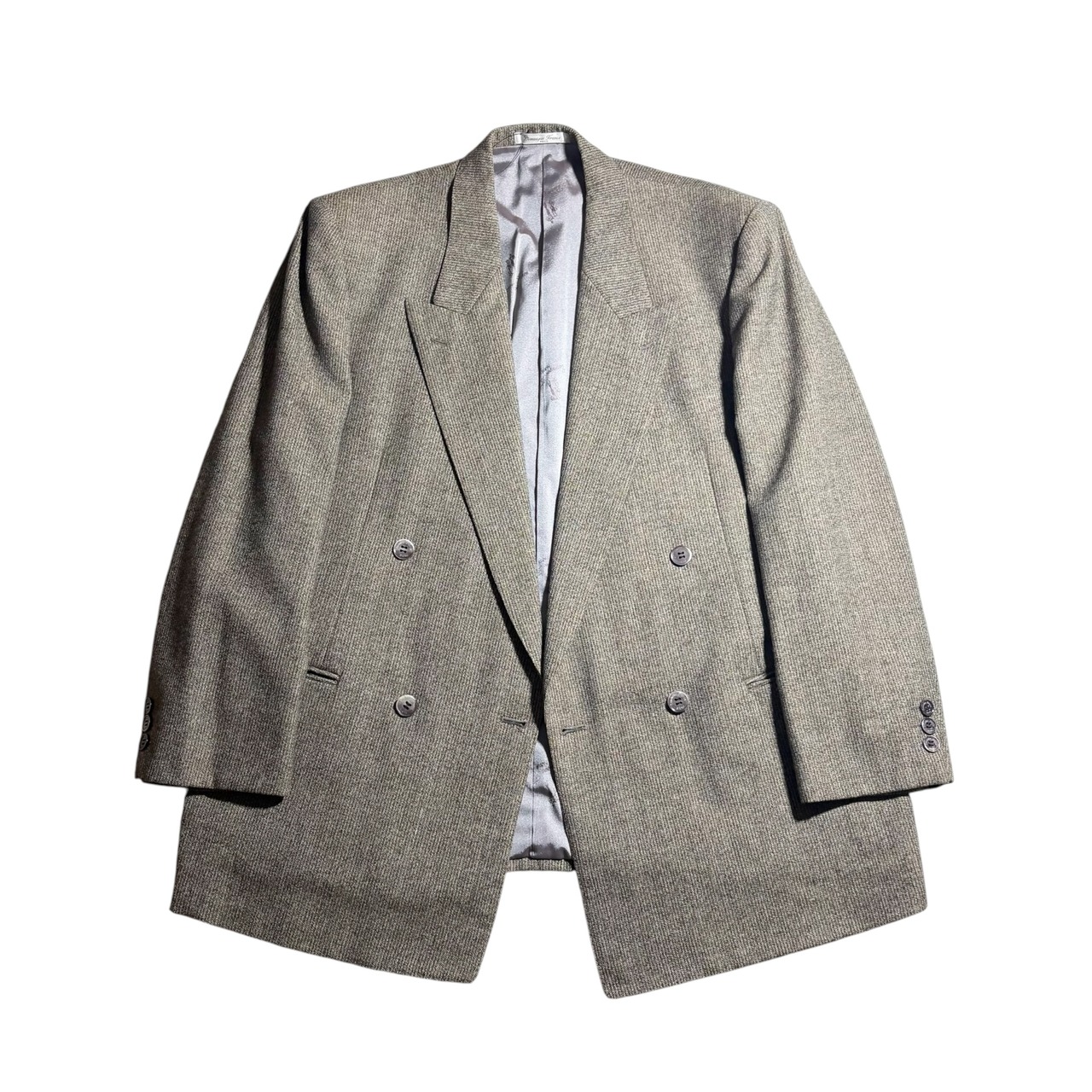 vintage DOMINIQUE FRANCE double breasted suits set-up