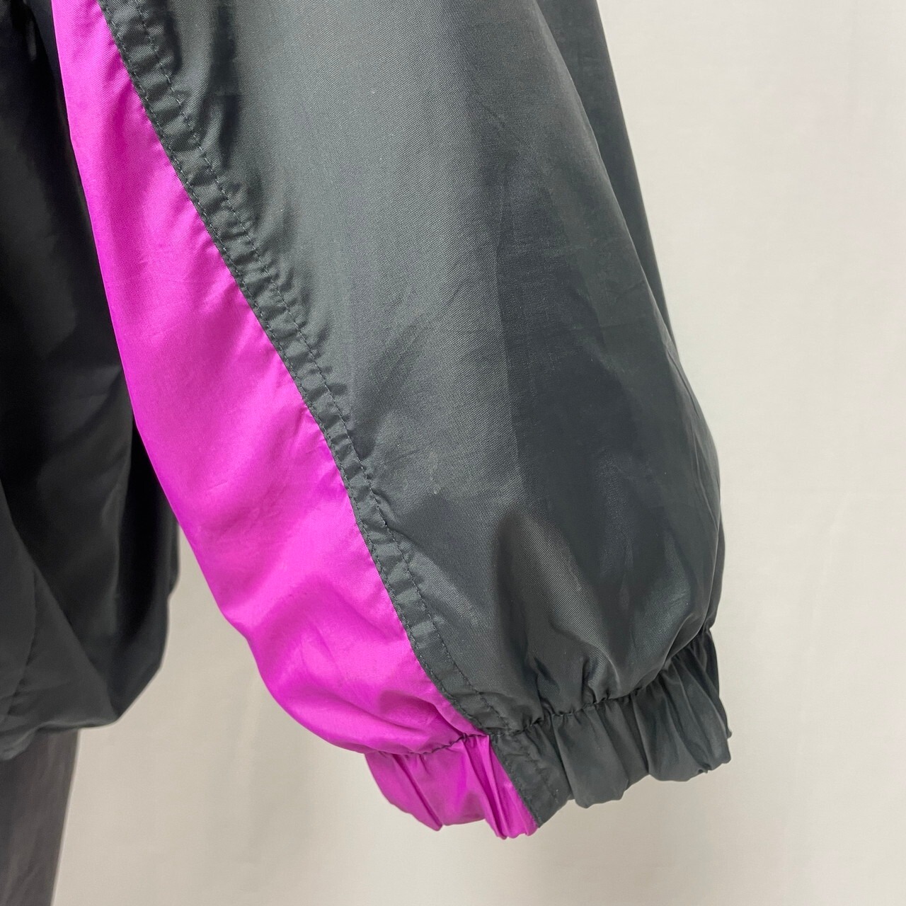 90年代 NIKE ナイキ 銀タグ 袖ロゴプリント ナイロン ウィンド 