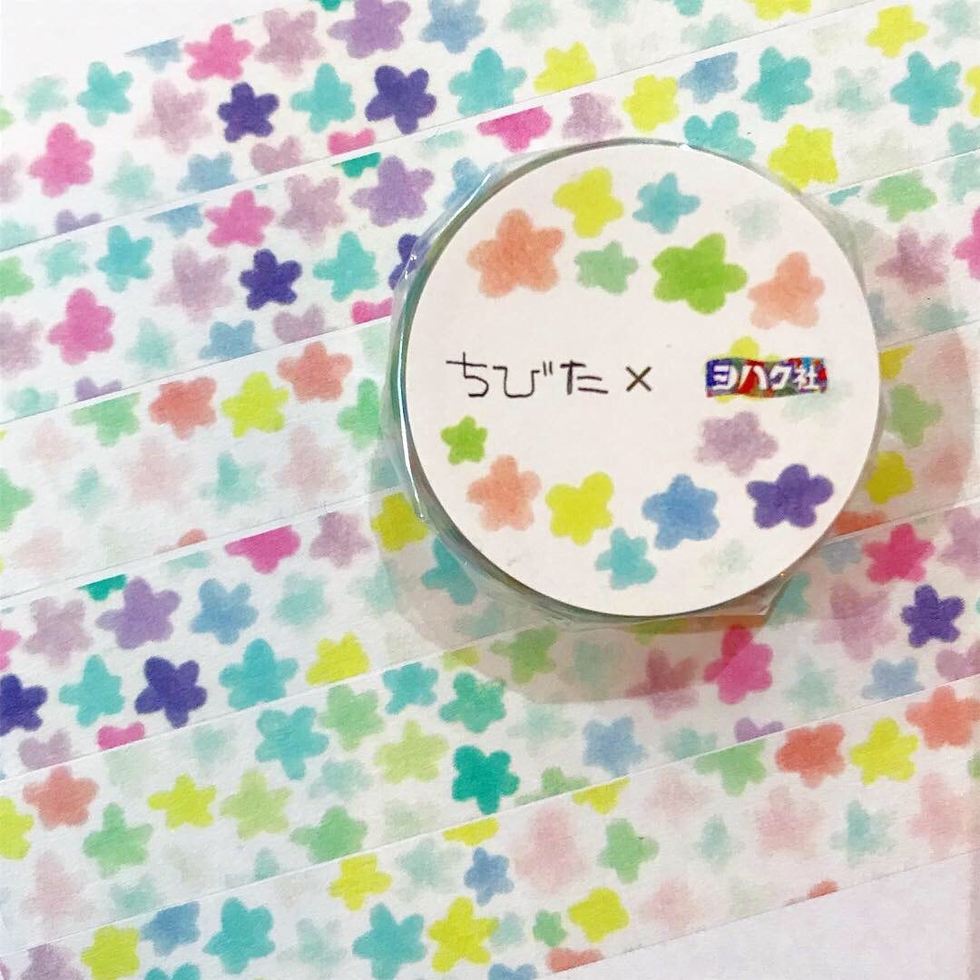 ちびた×ヨハク社 グラデーションパステル 15mmマステ Y041