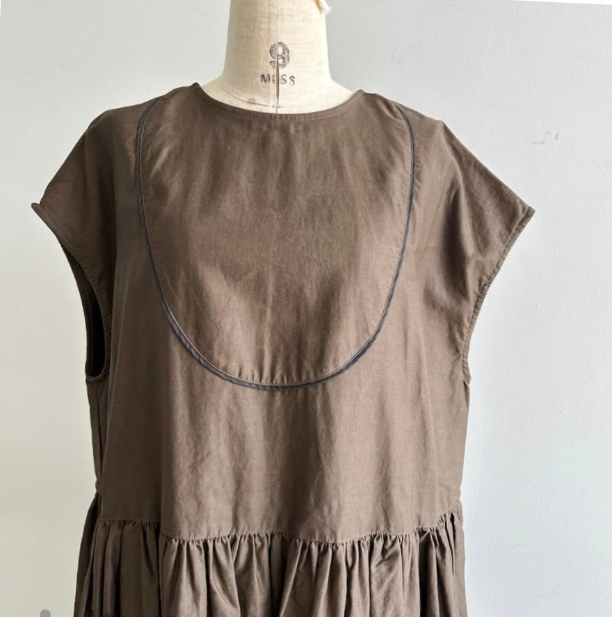 Gauze#] クルエラノースリーブワンピース | tumugiranran